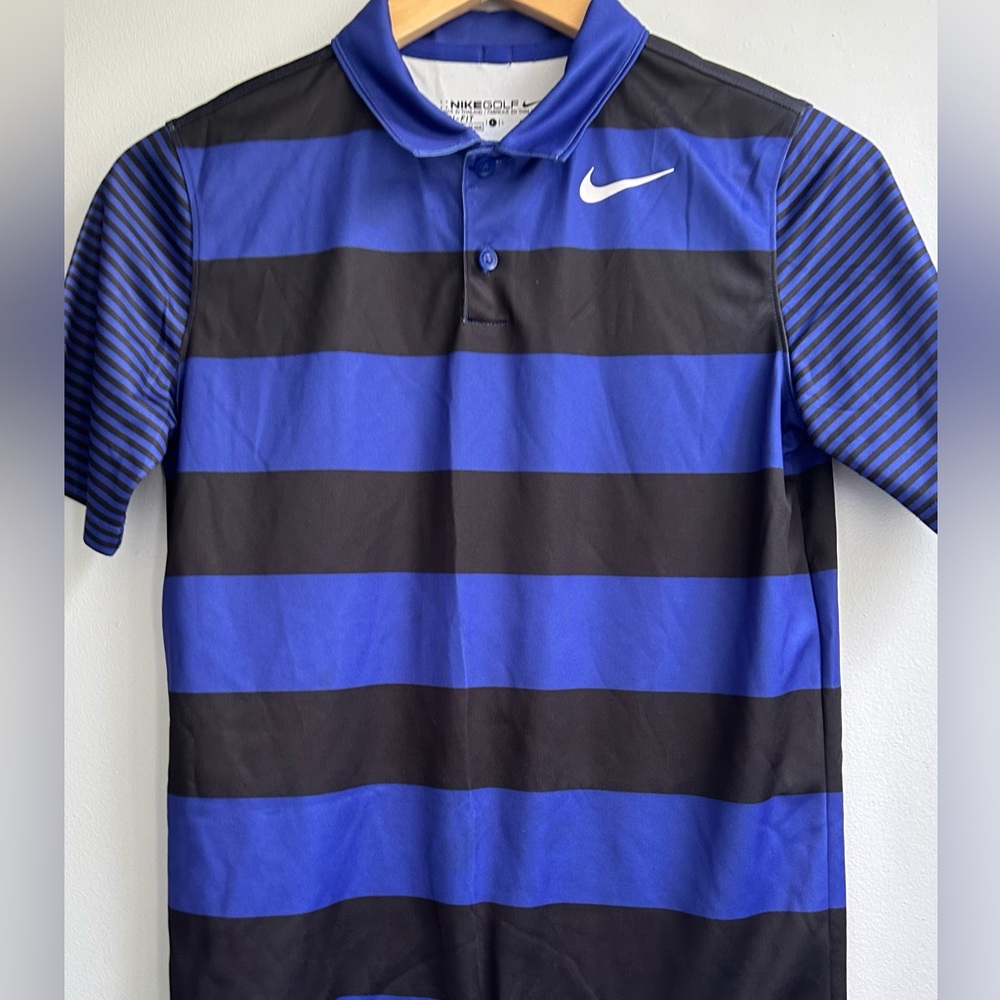 NIKE Golf boys size large dri-fit polo
